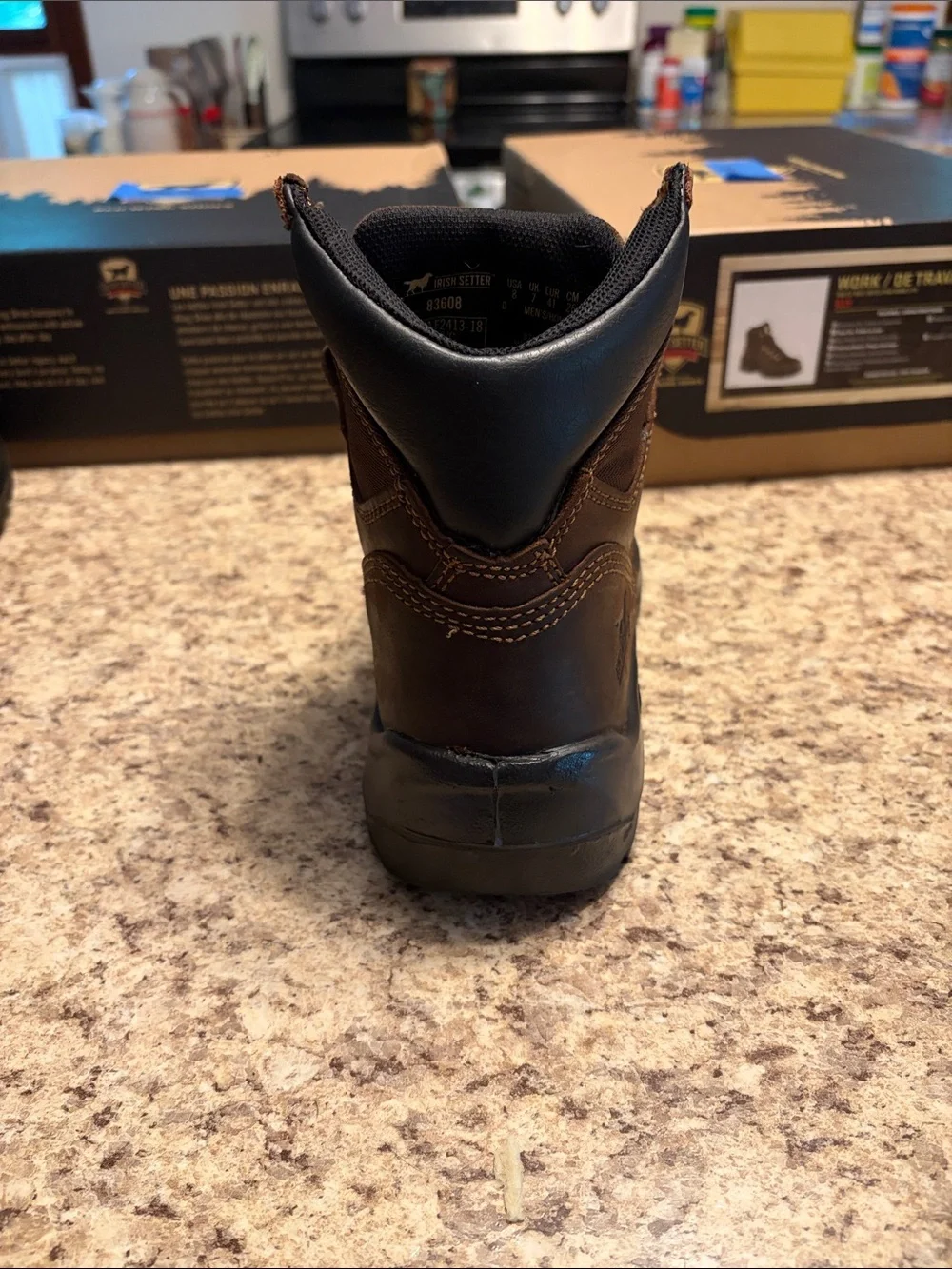 Red Wing Shoes Irish Setter Ely Brown Men’s Work Boots